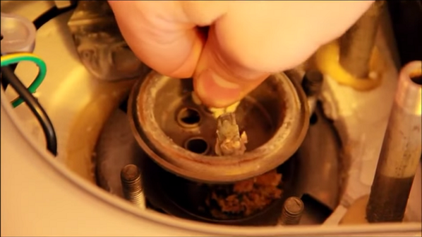 Removing the boiler heater