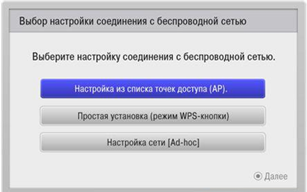 Choice of setting