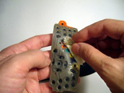 Clearing buttons