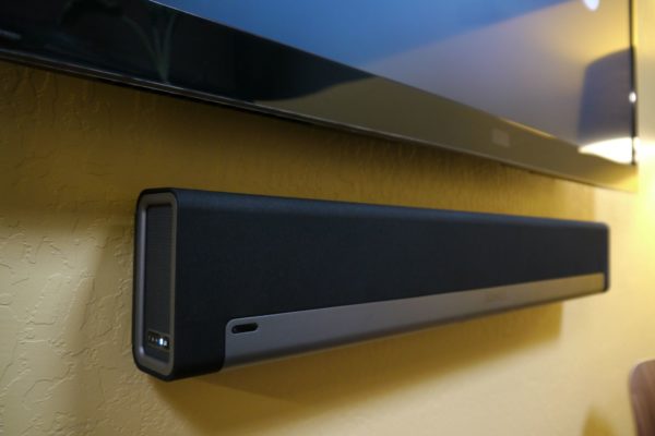 The appearance of the soundbar