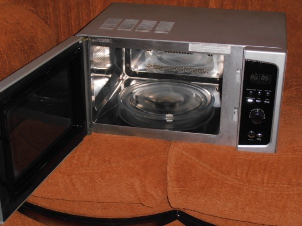 Stainless microwave cover