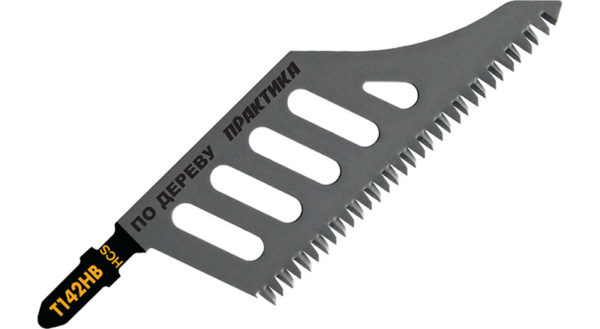 Saw with large teeth for jigsaw