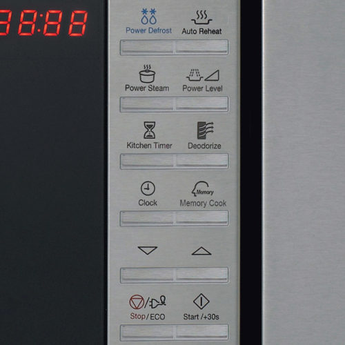 Samsung microwave control panel