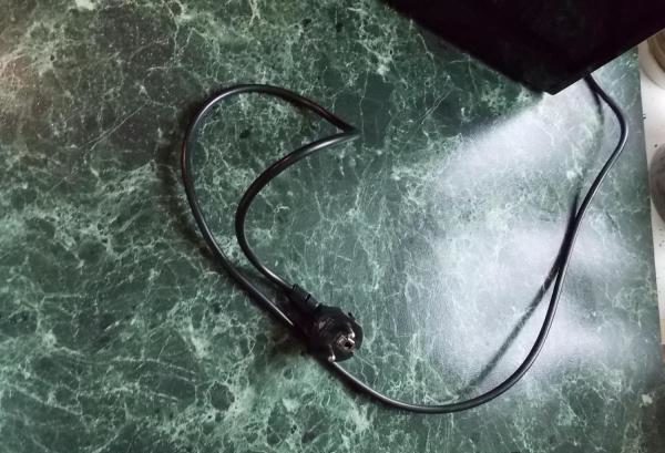 Coffee machine power cable