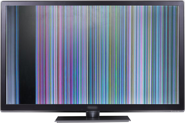 Stripes on screen