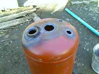Holes in the tank