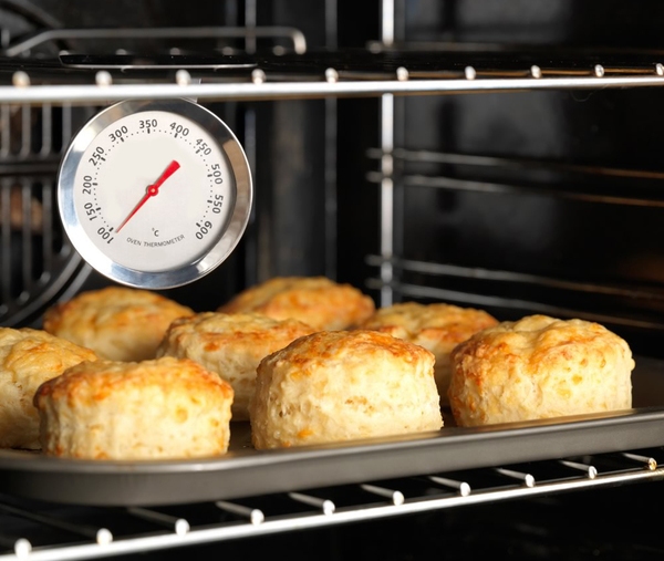 Thermometer in the oven