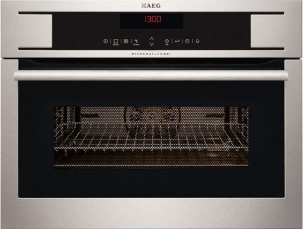 AEG oven with microwave