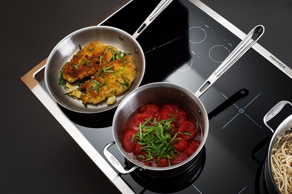 Cookware on the stove