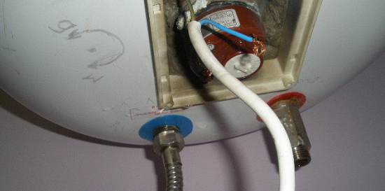 Dismantling the heater