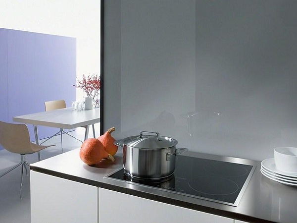 Cooking surface in the kitchen