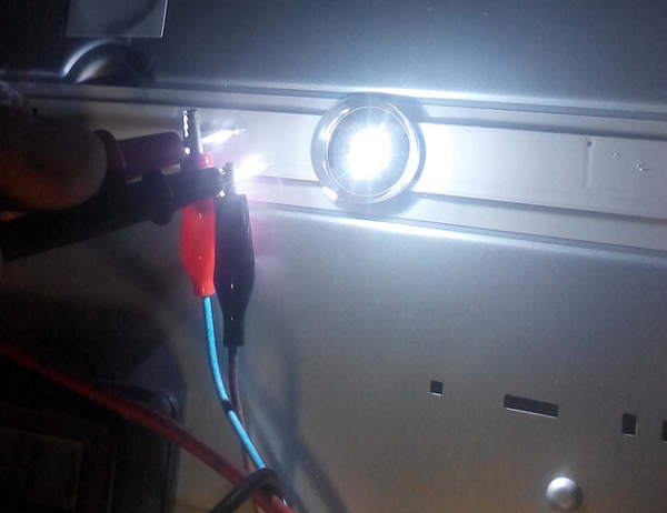 Search for a burnt out LED