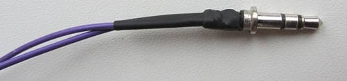 We put on the place of soldering the tube