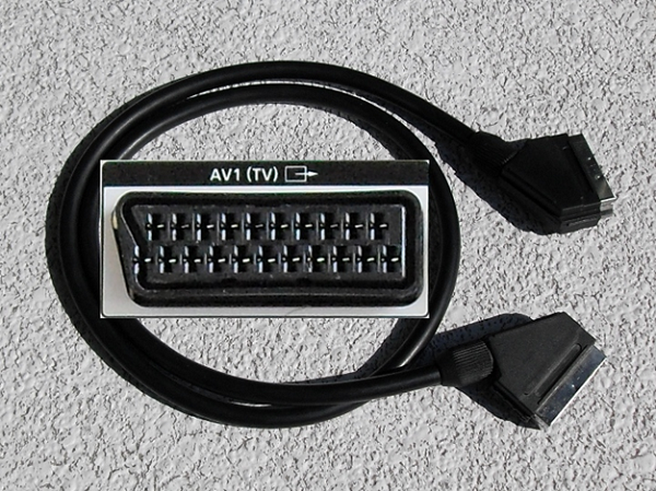 Scart connector