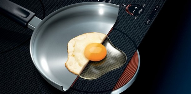 Induction cooker egg