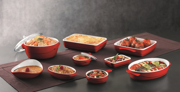 Ceramic dishes for food storage