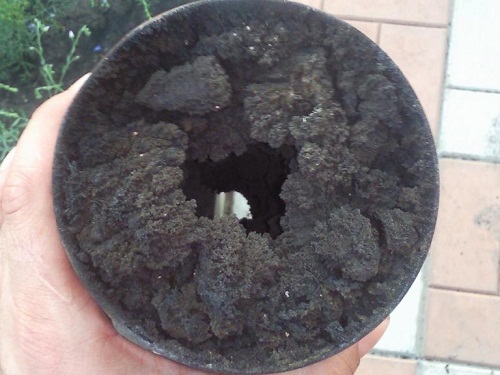 Chimney blockage