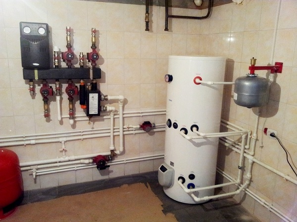 Boiler in the heating system