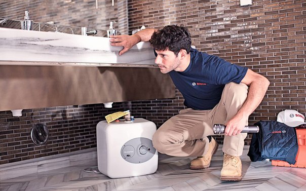 Water heater installation