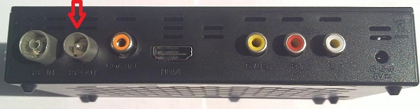 RF OUT connector
