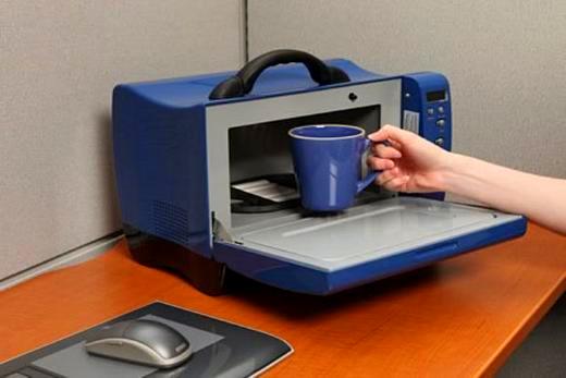 Small microwave oven