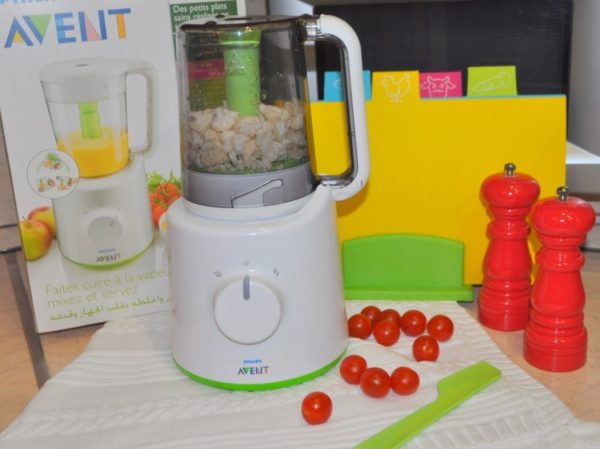 Cooking in a double blender