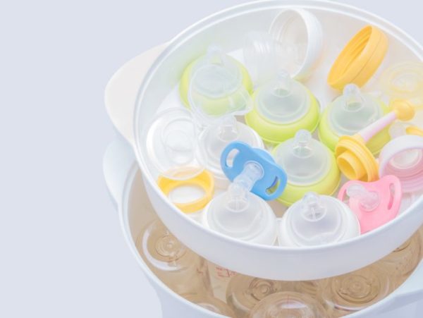 Sterilization of baby bottles