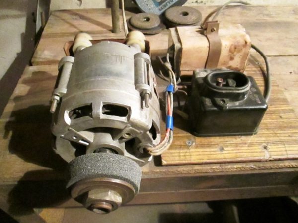 Sharpened from the washing machine engine
