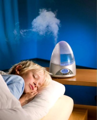 Humidifier in the children's room