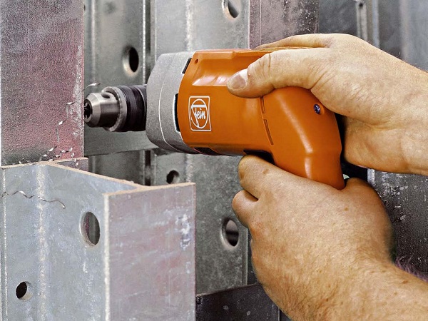 Work angle drill