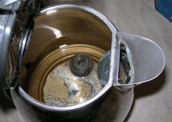 Scum in kettle