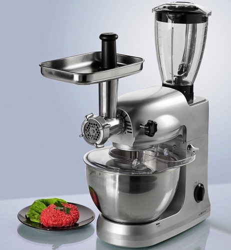 Combine with meat grinder and stationary blender