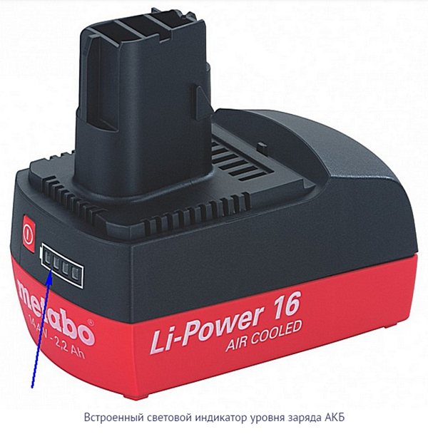 Charge level indication