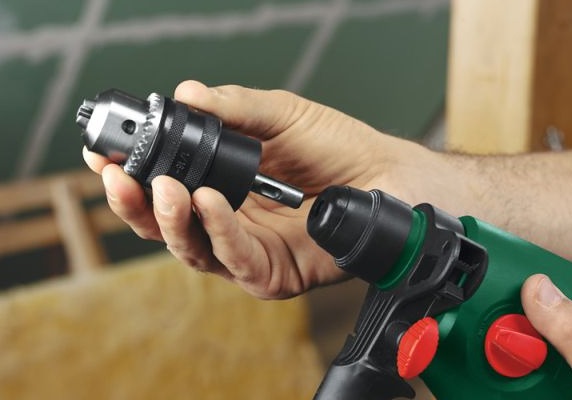 Replacing the chuck on the drill