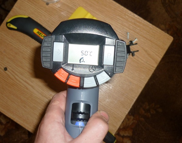 LCD Hairdryer