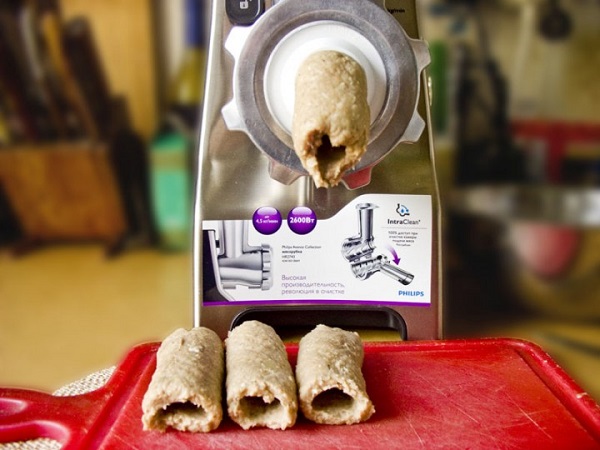Hollow sausages