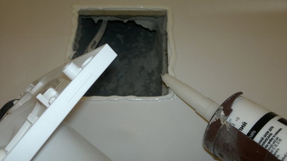Adhesive application
