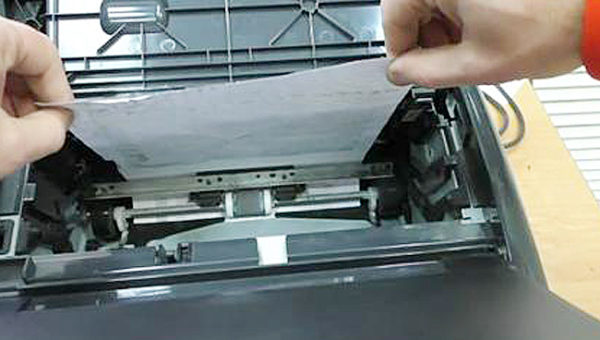 Pulling a stuck page