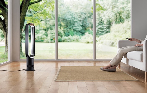 Silent floor fan