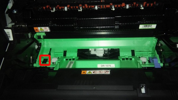 Drum unit in the printer