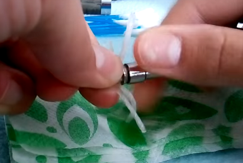 Release from old fluid