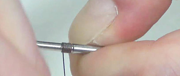 Spiral winding process