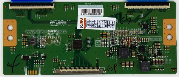 LG LCD T-con Board
