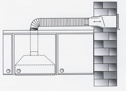 Installation flow-through wiper