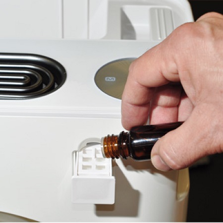 Compartment for essential oils