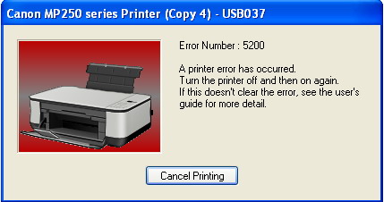 Error Code 5200
