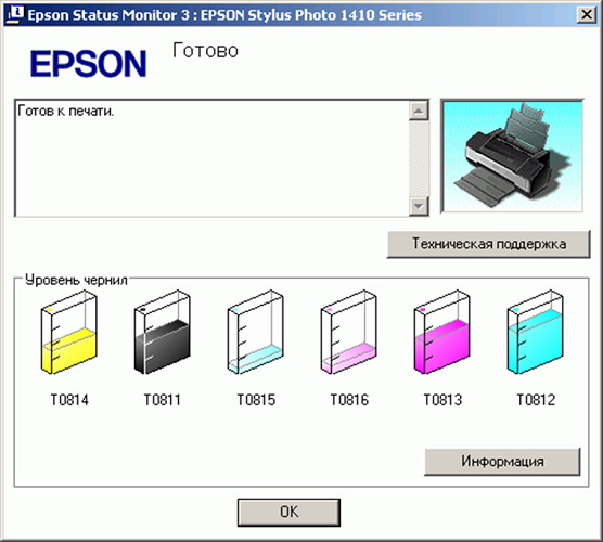 Ink Level Detection