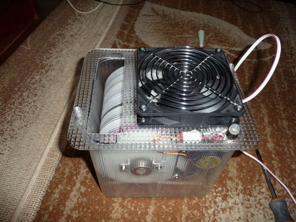 Homemade air wash