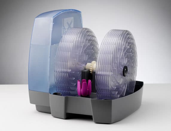 Air disc washing