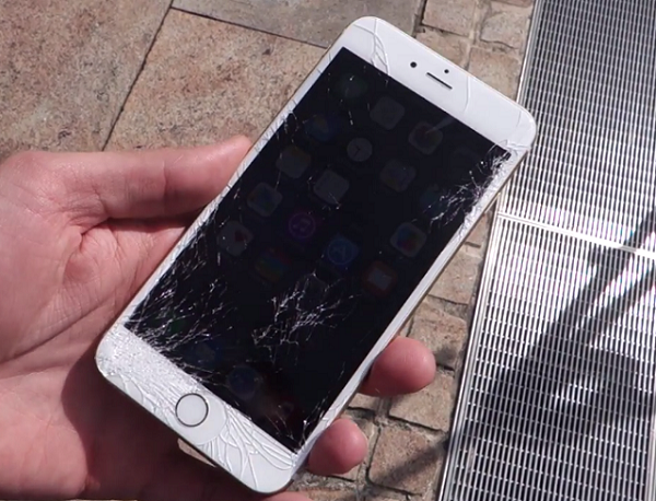 Broken screen